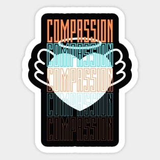 Compassion Sticker